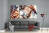 Dance of Colors Glass Wall Art by Insigneart USA