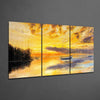 Sunset Glass Wall Art by Insigneart USA