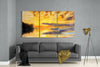Sunset Glass Wall Art by Insigneart USA