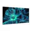 Blue Flower Glass Wall Art by Insigneart USA