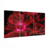 Red Flower Glass Wall Art by Insigneart USA