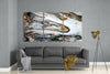 Marbling Colors Glass Wall Art by Insigneart USA