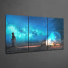 Light Bulb and Child Glass Wall Art by Insigneart USA