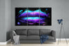 Lips Glass Wall Art by Insigneart USA