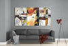 Women and Shapes Glass Wall Art by Insigneart USA