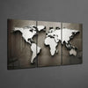 World Map Glass Wall Art by Insigneart USA