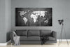 World Map Glass Wall Art by Insigneart USA