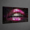 Lips Glass Wall Art by Insigneart USA