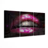 Lips Glass Wall Art by Insigneart USA
