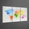 World Map Glass Wall Art by Insigneart USA