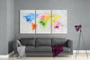 World Map Glass Wall Art by Insigneart USA