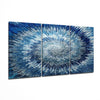 Blue Texture Glass Wall Art by Insigneart USA