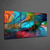 Dance of Colors Glass Wall Art by Insigneart USA