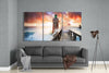 Lighthouse and Pier Glass Wall Art by Insigneart USA