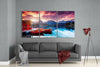 Lake View Glass Wall Art by Insigneart USA