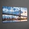 Manhattan Glass Wall Art by Insigneart USA