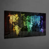 World Map Glass Wall Art by Insigneart USA