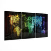 World Map Glass Wall Art by Insigneart USA