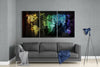 World Map Glass Wall Art by Insigneart USA