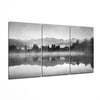Foggy Lake Glass Wall Art by Insigneart USA