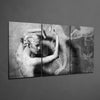 Woman and Dance Glass Wall Art by Insigneart USA