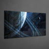 Saturn Glass Wall Art by Insigneart USA