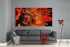 Flower Glass Wall Art by Insigneart USA