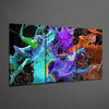Leap Of Colors Glass Wall Art by Insigneart USA