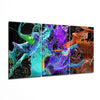 Leap Of Colors Glass Wall Art by Insigneart USA
