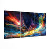 Colors of Space Glass Wall Art by Insigneart USA