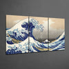 Kanagawa Oki Nami Ura Great Wave Mega Glass Art by Insigneart USA
