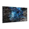 Dance Of Blue Glass Art by Insigneart USA