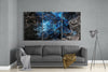 Dance Of Blue Glass Art by Insigneart USA