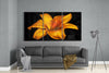 Flower - Orange Lilium Glass Art by Insigneart USA