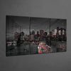 The Lights Of The City Glass Art by Insigneart USA