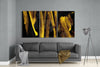 Yellow Touch Glass Art by Insigneart USA
