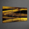 Yellow Touch Glass Art by Insigneart USA