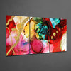 Red Harmony Glass Art by Insigneart USA