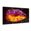 Lips Glass Art by Insigneart USA