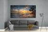Sunset Mega Glass Wall Art by Insigneart USA