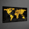 World Map Glass Art by Insigneart USA