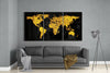 World Map Glass Art by Insigneart USA