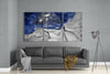 Blue Harmony Glass Art by Insigneart USA