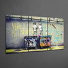 Protest - Banksy Glass Art by Insigneart USA