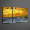 Abstract Yellow Glass Art by Insigneart USA