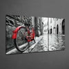 Bike And Street Glass Art by Insigneart USA