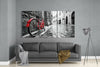 Bike And Street Glass Art by Insigneart USA