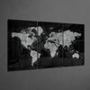 World Map Glass Art by Insigneart USA