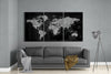 World Map Glass Art by Insigneart USA
