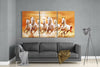 Horses Glass Art by Insigneart USA